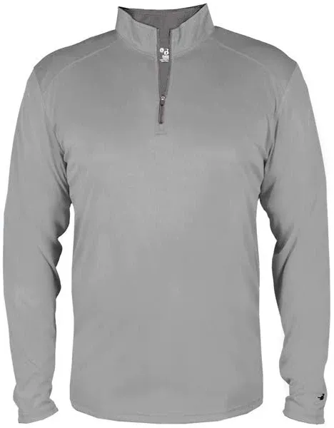 Badger Men's B-Core Quarter-Zip Pullover