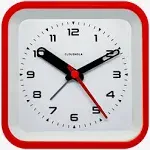 Cloudnola Railway Alarm Clock Red