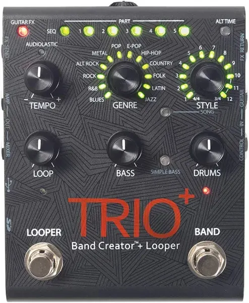 DigiTech Trio+ Band Creator & Looper Pedal