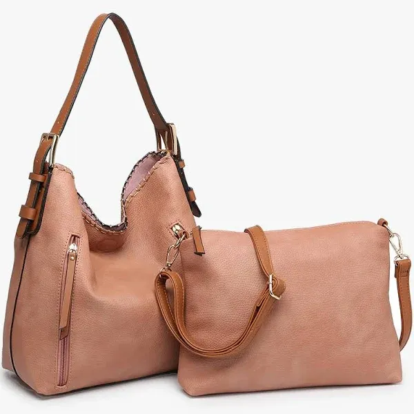 Jen & Co Alexa Hobo Bag Olive