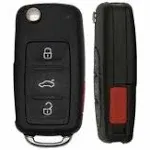 Volkswagen Remote Flip Key 2011-2016