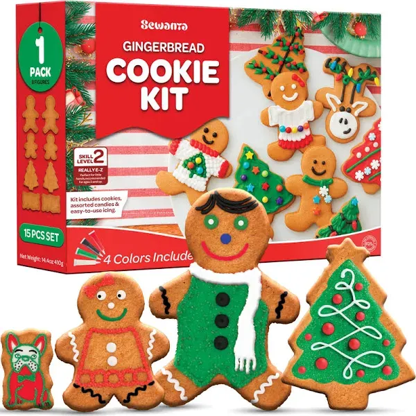 Gingerbread Cookie Kit Holiday Fun Set