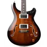 PRS SE Hollowbody II - Black Gold Burst