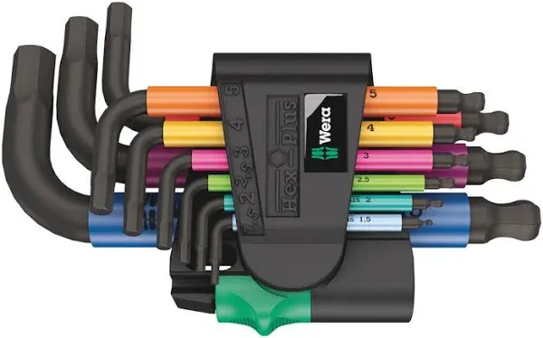 Wera Multicolour 2 L-Key Set