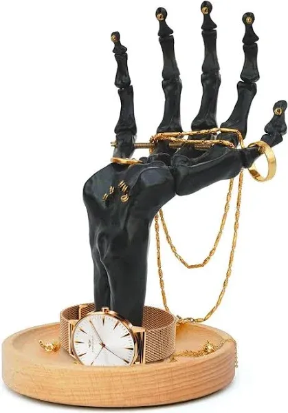 Suck UK Skeleton Hand Ring Holder