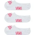 Vans Classic Canoodle 3-Pack White Women's Sock Size 9-11 (Shoe 6.5 -10)