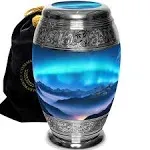 Aurora Borealis Cremation Urns, Medium