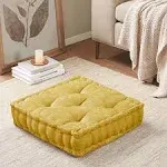 Intelligent Design Azza Poly Chenille Square Floor Pillow Cushion