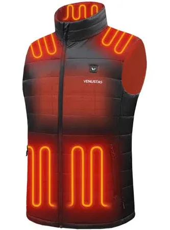 Venustas Women's Heated Vest with Battery Pack