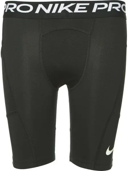 Nike Shorts Boys Large Black Pro Tight Compression Dri-Fit Youth Older Kids