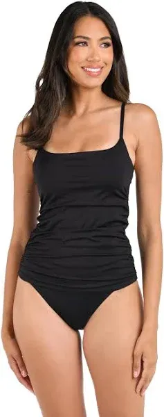 La Blanca Island Goddess Lingerie Strap Tankini Top