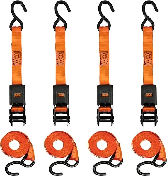 Black & Decker Ratchet Tie-Down Straps