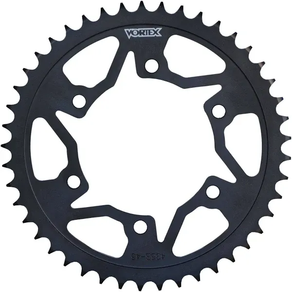 Vortex 452as-45 Black 45-tooth 520-pitch Steel Rear Sprocket