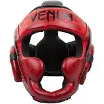 Venum Elite Boxing Headgear - Red Camo - One Size - Venum