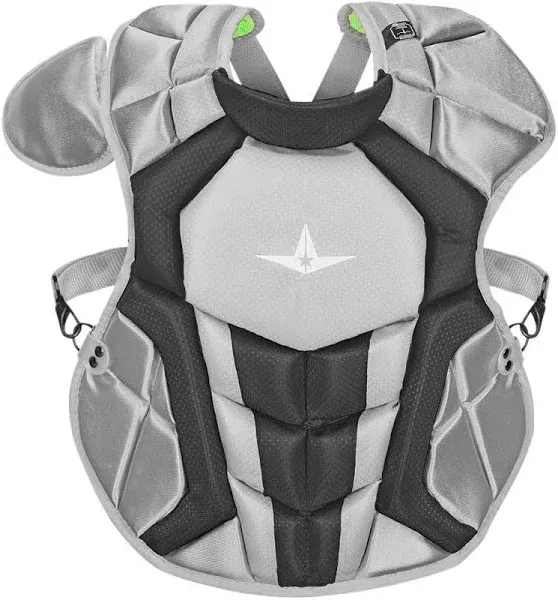 All Star S7 Axis NOCSAE Certifed Baseball Catcher's Chest Protector - Ages 12-16