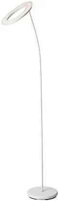 Ore International 73 in. LED Halo Torchiere Floor Lamp