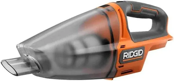 RIDGID 18V Cordless Hand Vacuum Kit with 2.0 Ah Battery and Charger