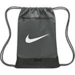 Nike Brasilia 9.5 Training Gym Sack Iron Grey