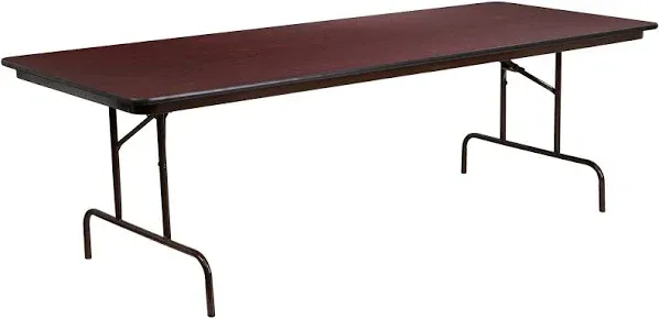 Flash Furniture Mahogany Laminate Folding Table