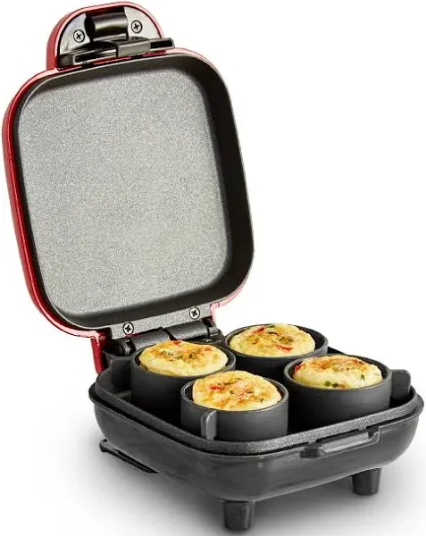 DASH Deluxe Egg Bite Maker Red