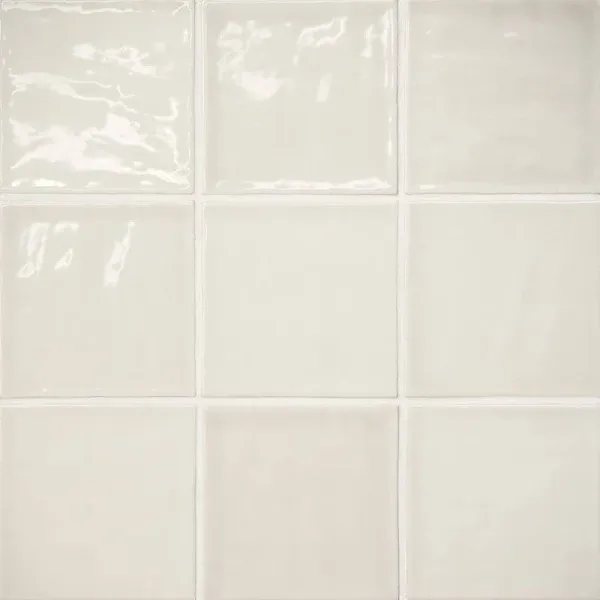 Bedrosians Marin 4" x 4" Porcelain Mosaic Wall & Floor Tile Color: Sand Dollar