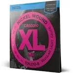 D'Addario XL Nickel Wound Bass String Set Long Scale - Octave 8-String