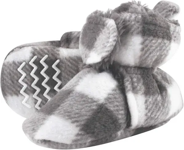 Hudson Baby Unisex Cozy Fleece and Sherpa Booties