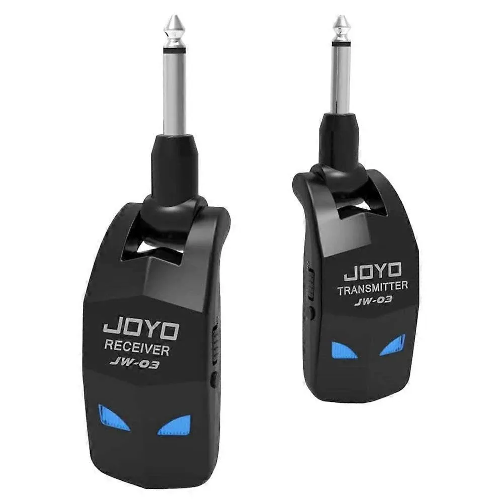 Joyo JW-03 2.4GHz Wireless Guitar System 4 Channels For Guitar Bass Black