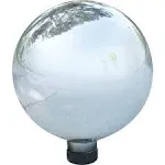 Alpine Silver Glass Gazing Globe