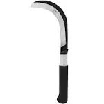 Zenport K310 9 in. Sickle Brush Clearing Sickle, Carbon Steel Blade