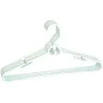 Merrick Hangers, attachable, Plastic, White