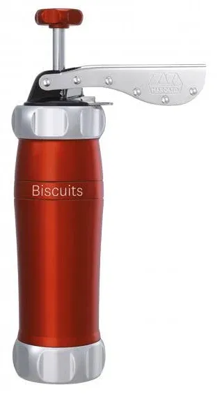 Marcato Silver Biscuit Maker Cookie Press