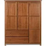 Charlestown Wardrobe Shaker 3-Door Armoire