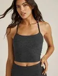 Beyond Yoga Spacedye Slim Racerback Cropped Tank Darkest Night / M