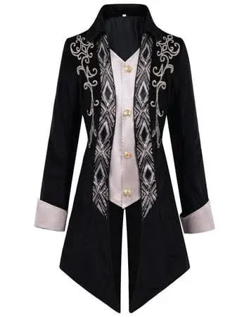 Victorian Steampunk Medieval Tailcoat Jacket