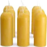 12-Hour Natural Beeswax, Long-Burning Candles for Candle Lanterns and Emergen...