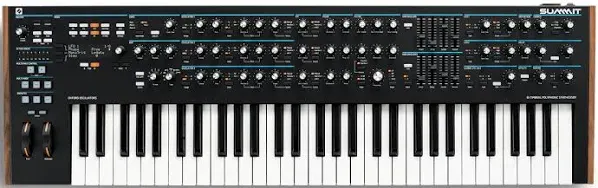 Novation Summit 61-Key 16-Voice Polyphonic Synthesizer