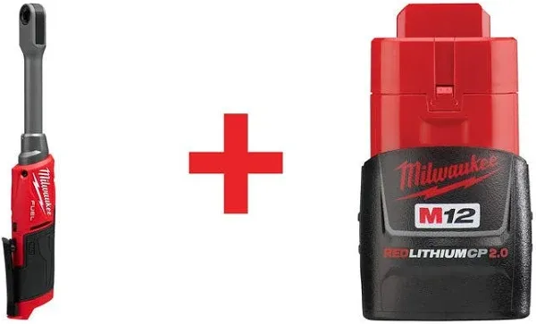 Milwaukee M12 FUEL INSIDER Extended Reach Box Ratchet Kit