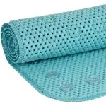 Duck Brand Softex Blue Cushioned Foam Bathtub Mat, 17 in. x 36 in.