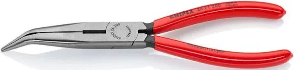 Knipex 8 in. Angled Long Nose Pliers