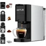 KOTLIE Single Serve Coffee Maker, 4 in 1 Espresso Machine