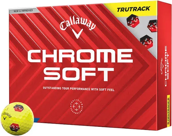 Callaway 2024 Chrome Soft TruTrack Golf Balls