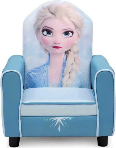 Delta Children Figural Upholstered Kids Chair Disney Frozen II Elsa