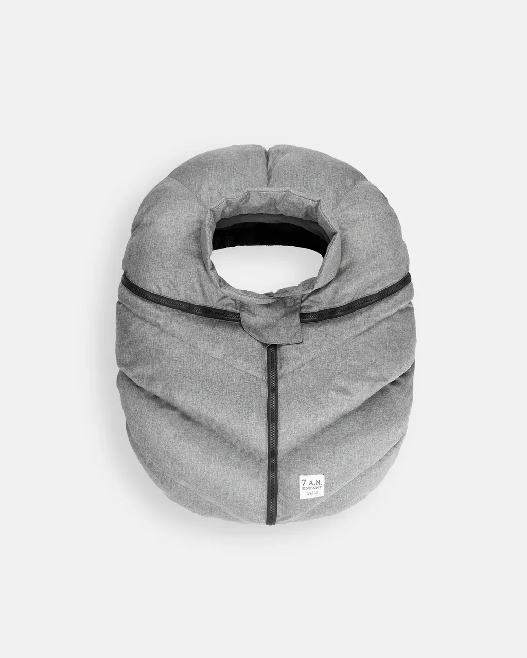 7AM Enfant Car Seat Cocoon - Heather Grey