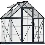 Palram Hybrid 6' x 4' Greenhouse - Gray