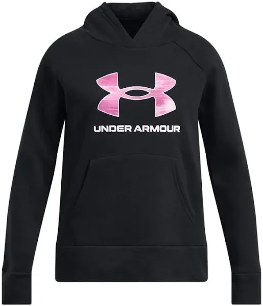 Girls' Under Armour Rival Fleece Big Logo Hoodie