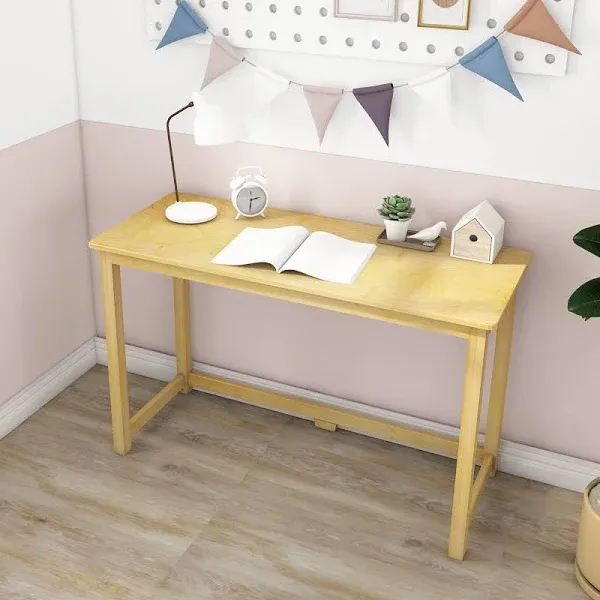 Max & Lily Solid Wood Desk