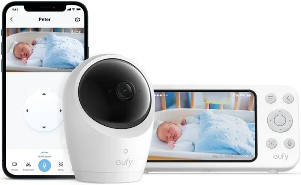 Eufy Baby Monitor E20 2K Wireless Camera Ultra-Clear Night Vision NEW SEALED BOX