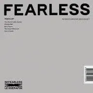 Source Music Le Sserafim - Fearless [monochrome Bouquet Ver.] 1st Mini Album+Extra Photocards Set, 141 x 141 x 9 mm