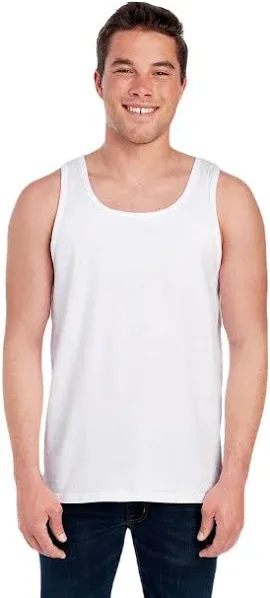 39tkr HD Cotton Tank Fruit of The Loom White-S